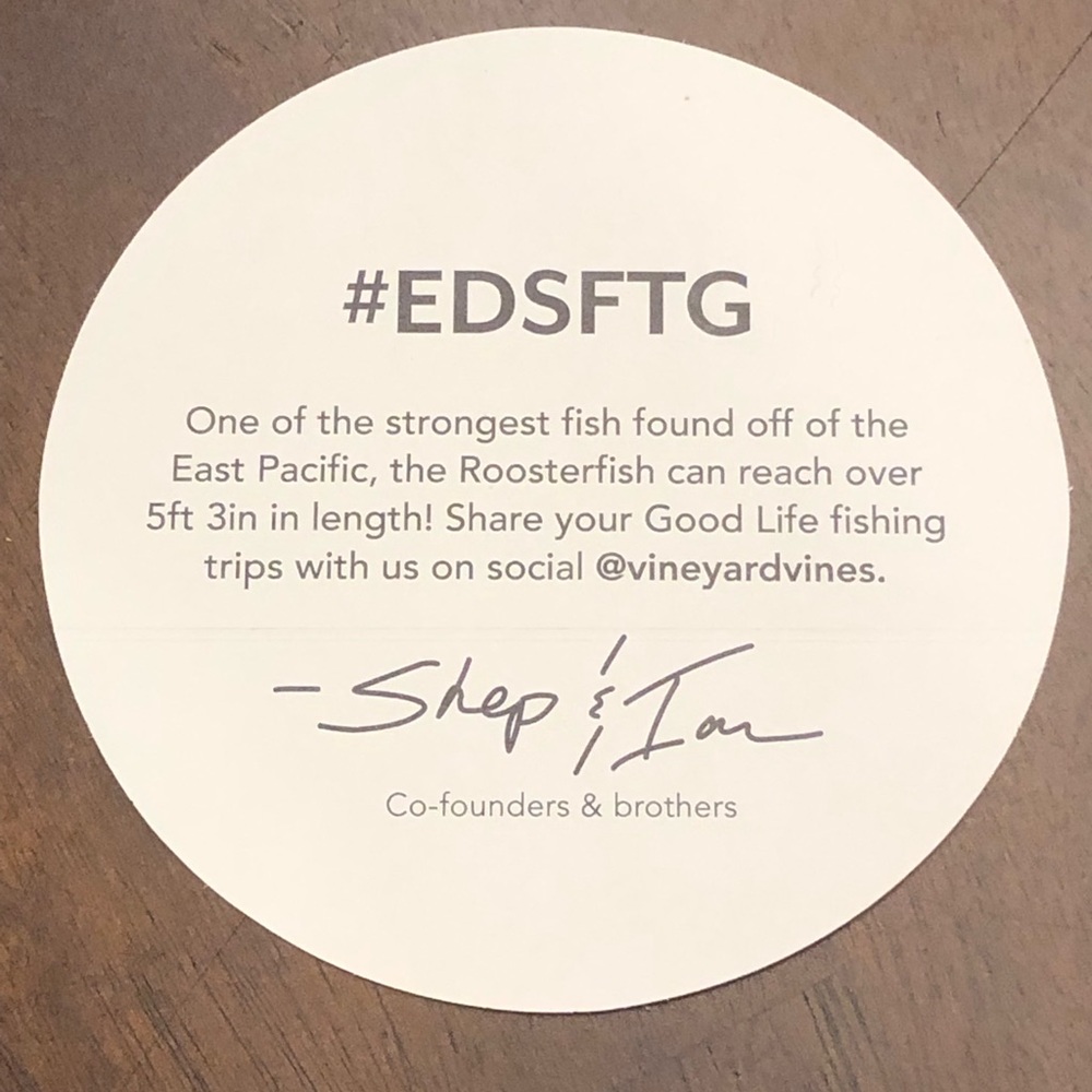 Vineyard Vines Fish Sticker - Picture 2 of 2